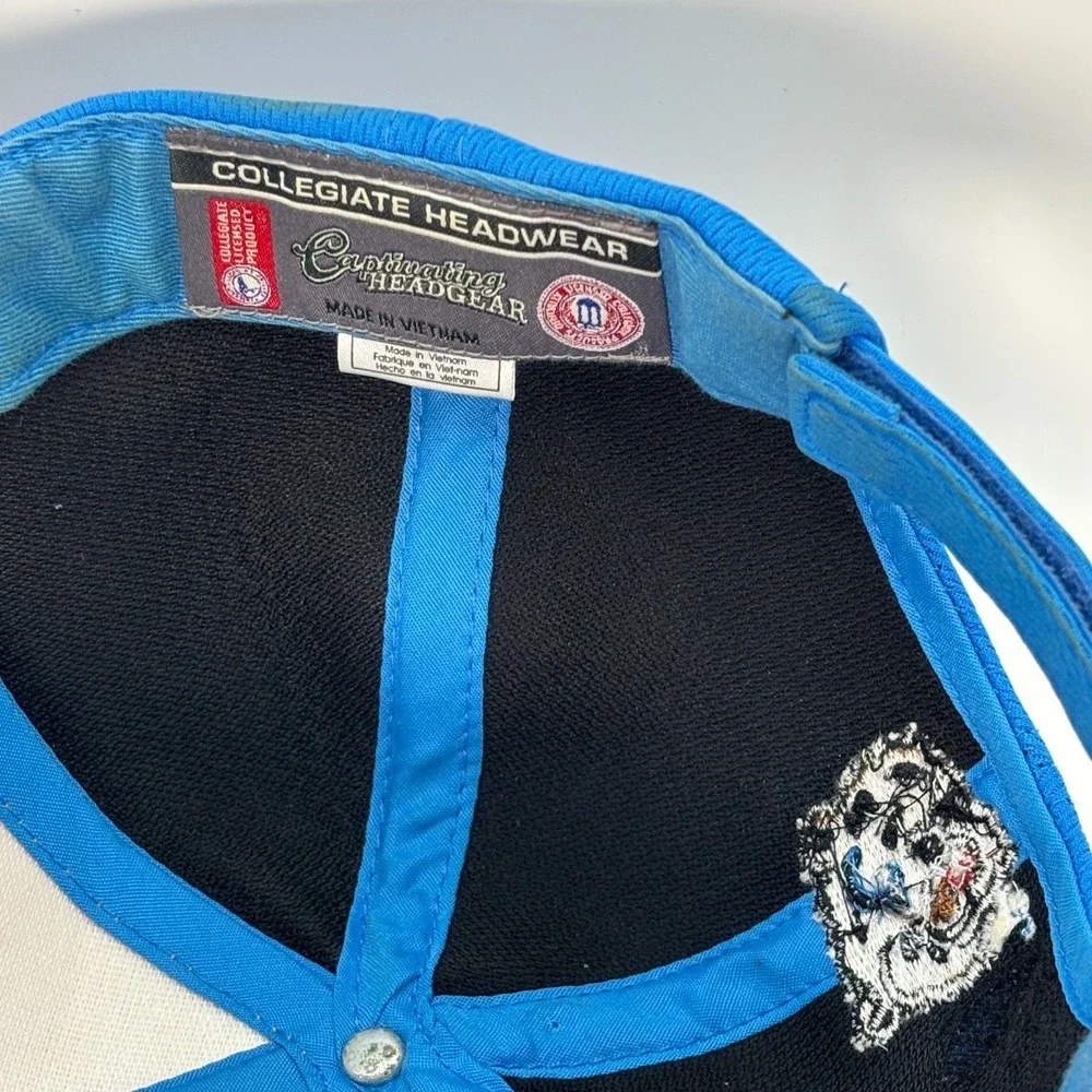 UCLA Bruins Hat Blue Gold‎ Script Logo Adjustable Mesh Cap Collegiate Headwear